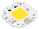 COB-lampa Pärla Högeffekts LED-chip Hög Ljusstyrka Drivfri för DIY-lampa Strålkastare Inomhusbelysning 220V70W Varmvit 2800K‑3500K