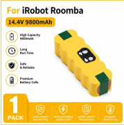 iRobot Roomba batteri - Reservbatteri 14,4V 9800mAh - Li-ion - För serier 500 550 560 600 650 698 780 876 900 - Robotdammsugare - 1-pack