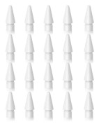 Reservspetsar till styluspenna - Dubbel-lager pennspets - Kompatibel med penna Gen 1 & 2 - Plast - 20-pack