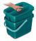 Combi Box Hink Grön 2 liter