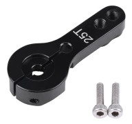 25mm 25t tänder Halv Servo Horn Arm Rc Tillbehör För Futaba / Ace / Towerpro Mg Svart