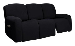 3-sits Stretch Sektionssoffa Fåtölj Överdrag Med Elastisk Botten Mjuk Tvättbar Möbel Husdjursskydd Sofföverdrag 3 Seat