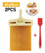 Non-Stick Glidande Pizzaspade 45/55cm med Handtag Pala Pizza Scorrevole Transferspade Bakningsmaterial CHINA