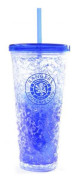 Rangers FC klubbmärke 600 ml frysmugg med sugrör