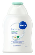 NIVEA Intimo Mild Fresh Lotion för intimtvätt Honkoppling 250 ml Flaska