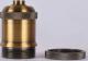 st E26 E27 Lamp Socket with Lampshade Ring, Screw Socket Holder for Standard Medium Base - Copper