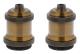 st E26 E27 Lamp Socket with Lampshade Ring, Screw Socket Holder for Standard Medium Base - Copper