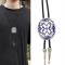 Elegant Bolo Tie med Totemhänge Snidad Slips Western Halsband Cool Bolo Tie Western Cowboy Kostym Style 4