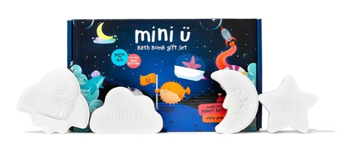 Mini-U Styling Balm Presentset Badbomber för barn
