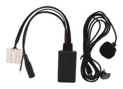 Bilstereo AUX-kabel ABS MP3 Ingång Adapter Ersättning för Mazda MX5 2006 Stöd WMA WAV