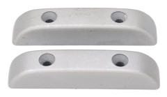 2 st Bas tumstöd Metall Utmattningslindrande Gitarrfingerstöd för Framträdanden Band Silver silver