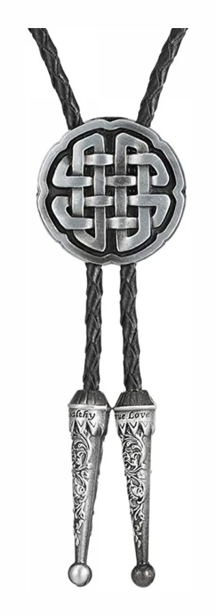 Fashion Western Cowboy Tie Shining Long Star Texas Bolo Tie