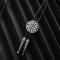 Fashion Western Cowboy Tie Shining Long Star Texas Bolo Tie