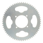 T8F 64T kedjehjul 54mm 4 hål stål utmärkt seghet minicykelkedjehjul för 47cc 49cc minicyklar