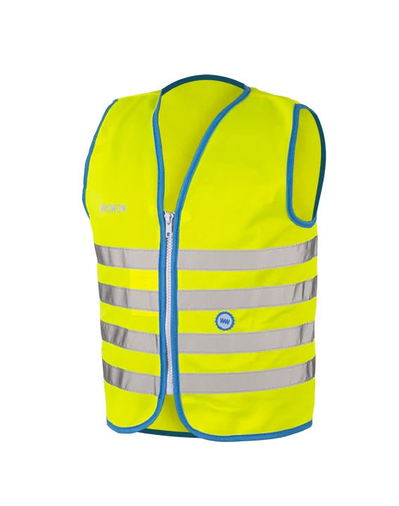 säkerhetsjacka Fun Jacket polyester gul storlek S