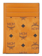 MCM Visetos Original Belagd Canvas Kortinnehavare Herr Kortinnehavare Cognac MXAAAVI03CO001 Basic Set (Bag+Dust Bag)