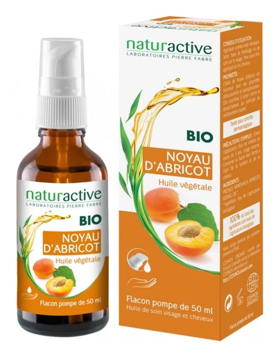 Naturactive Organic Aprikoskärna Vegetabilisk olja 50ml