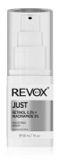 Revox B77 JUST Retinol 0,3 % + Niacinamid 5 % utjämnande återfuktande anti-age emulsion 30 ml
