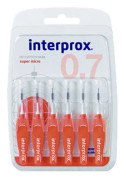 Interprox mellanrumsborstar 0,7 Super Micro 2mm x6