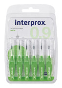 Interprox mellanrumsborstar 0,9 Micro 2,4 mm x6