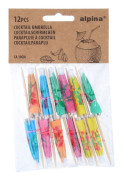 Drink umbrellas cocktail 12-pack / cocktail umbrellas 10 cm / dec