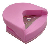 Portable Corner Cutter Multifunctional Paper Corner Rounder Paper Craft (FMY) Pink Pink