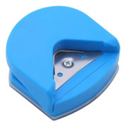 Portable Corner Cutter Multifunctional Paper Corner Punch Rounder Paper Craft (FMY) Blue Blue