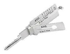 Låssmed Lishi 2 i 1 Verktyg KW5 för Dörr Civil Låsöppnare Handverktyg Professionell Låssmed Hand T hwyYVL [RONg]