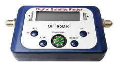 Digital display satellitsökare meter satfinder tv-signalmottagare