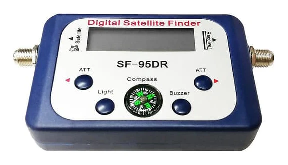 Digital display satellitsökare meter satfinder tv-signalmottagare