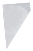 100 st engångsspritspåsar Förtjockade Giftfria Luktfria Halkfria Plastverktyg för Tårtdekoration Stor Storlek 22x33x37cm