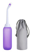 Periflaska - Bärbar Bidé - Bärbar Irrigationsbidé - Perineum - Gravid - Postpartum Irrigationsflaska - 500ML - Lila