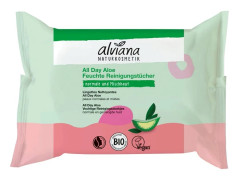 Alviana Aloe Vera Organic Cleansing Wipes x25u