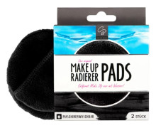 Make up radierer Eco-Edition Rengöringspads - 2 stycken, Svarta