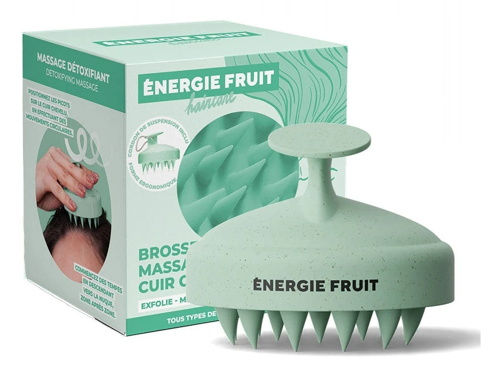 Energie Fruit Detox massageborste för hårbotten
