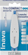 Inava Trio Compact ISO 1/1/1 - 1 Trio Handtag + 3 mellanrumsborstar