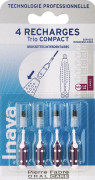 Inava Trio Compact - Interdentalborstar ISO 5 1,8 mm breda - 4 påfyllningar Lila