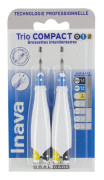 Inava Trio Compact ISO 0/1/2 - 1 Trio Handtag + 3 mellanrumsborstar