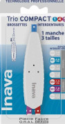Inava Trio Compact ISO 1/4/5 - 1 Trio Handtag + 3 mellanrumsborstar