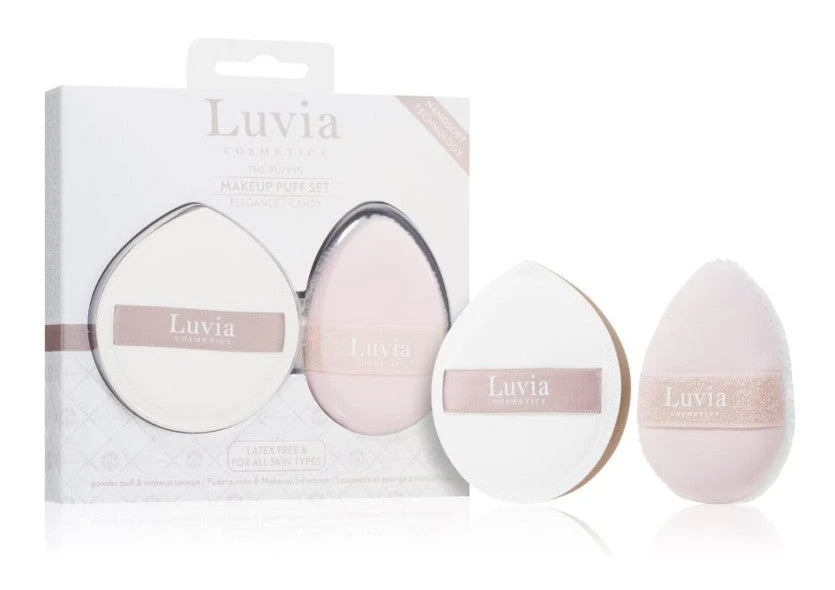 Luvia Cosmetics Puffys Duo Kit Elegance/Candy Applicator Set