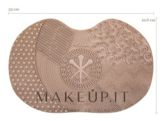 Luvia Cosmetics Matt rengöringsmatta för borstar Color Coffee
