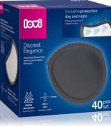 LOVI Discreet Elegance engångs-bh-kuddar svart färg 40 st