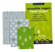Ecoliving Vegansk vaxfilm 3 stycken