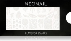 NEONAIL Stämpelplatta Stencil för naglar typ 04