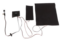 2 i 1 elektrisk värmedyna med 3 justerbara temperaturväxlar Vattentät USB-driven värmedyna för västjacka