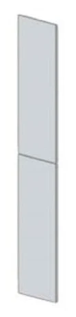 Siemens 8PQ3000-0BA51 täckplåt (L x B x H) 400 x 400 x 2000 mm stålplåt ljusgrå 1 st