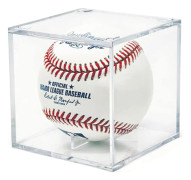 Transparent Display Case for Mounting Baseball, Golf, Tennis - Acrylic
