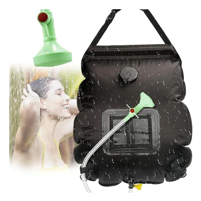 Solar Shower Bag Camping, Solar Shower Bag, Solar Shower Camping, Camping Shower Bag KLB
