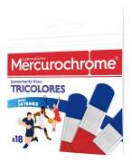 Mercurochrome Tricolor Tygplåster x18