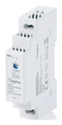 DIGITUS 12V / 1.25A / 15W Stegformad DIN-skenströmförsörjning (Ultratunn, Klass II)